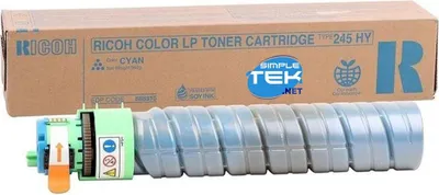 Immagine prodotto di Ricoh Toner 245 - Cyan - Kapazität: 15.000 Seiten (888315)