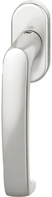 Produktbild von FSB Fenstergriff 34 1045 Aluminium silber eloxiert - ovale Rosette verdeckt geschraubt