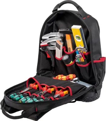 Obrázek produktu pro Parat 5990830991, Krabice na nářadí, Textil, Černá, Červená, 350 mm, 200 mm, 500 mm