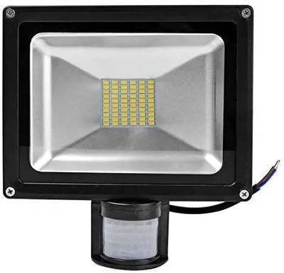 Produktbild von Greenmigo 50W LED Strahler Fluter + Bewegungsmelder Warmweiß Objektbeleuchtung Außenstrahler Wandstrahler Flutlichtstrahler Gartenlampe IP65