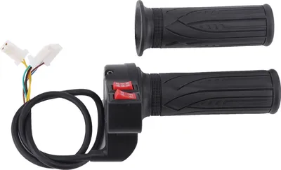 Image de 1 paire de poignées d'accélérateur à 3 vitesses pour vélos électriques avec marche avant et marche arrière