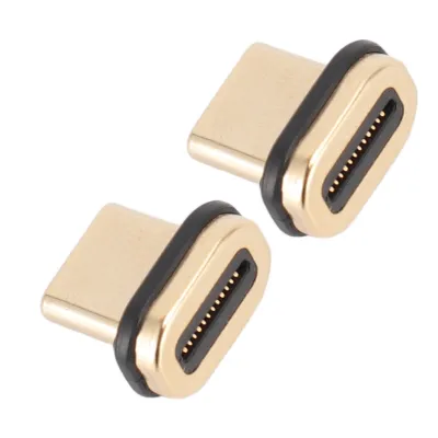 Obrázok produktu pre 2 KUSY Konektor USB-C kovový pozlátený protiprachový konektor ochranný kryt nabíjacieho portu pre IOS 15 pre Galaxy S23