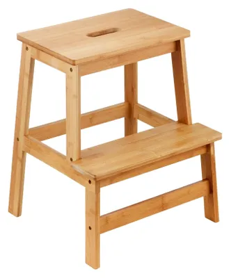 Produktbild von Holz Stapelhocker aus Bambus - Für Kinder und Erwachsene