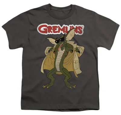 Immagine prodotto di Maglietta "Flasher" dei Gremlins per bambini, modello TV38708 (128), colore antracite
