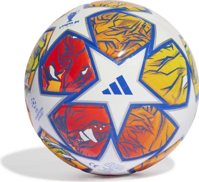 Produktbild von Adidas Minifußball UCL 1 – inspiriert vom offiziellen UEFA Champions League Spielball, Weiß