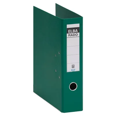 Produktbild von ELBA Ordner ELBAradoplast 100022628 DIN A4 80mm PVC grün