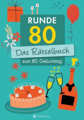 Produktbild von Runde 80! Das Rätselbuch zum 80. Geburtstag