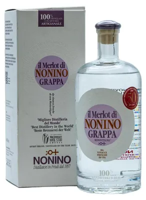 Produktbild von Nonino Il Merlot Grappa 41% Vol. 0,7l