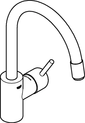 Produktbild von GROHE 32663003 Badarmatur