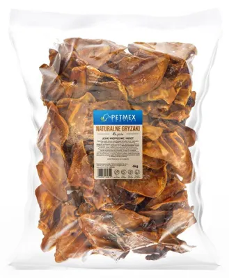 Zdjęcie produktu dla PETMEX Ucho wieprzowe dla psa 100 sztuk