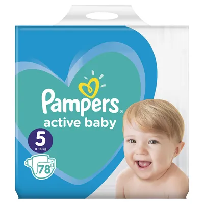 Image de Pampers Baby Dry Gr. 5 Junior 11-16kg, 78 pièces