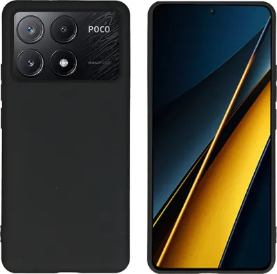 Obrázek produktu pro imoshion TPU barevný kryt Xiaomi Poco X6 Pro – černý