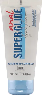 Immagine prodotto di Hot - Anal Superglide Liquid Pleasure Lubrificante A Base D'acqua 100 Ml