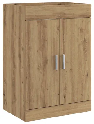 Produktbild von vidaXL Badunterschrank Artisan-Eiche 56 x 37,5 x 81 cm Holzwerkstoff