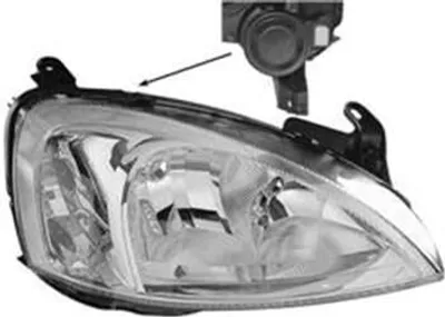 Produktbild von VAN WEZEL Scheinwerfer Rechts für OPEL Corsa C Schrägheck (X01) 3779962V