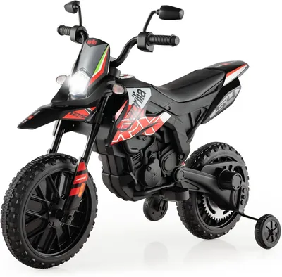 Kinder-Elektromotorfiets 12V, 5,5-6 km/h, rot, 3-8 Jahre