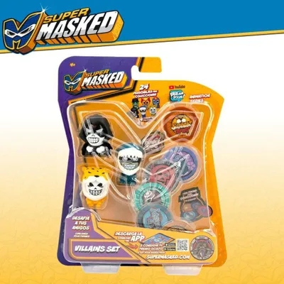 Produktbild von Actionfiguren Eolo Super Masked 3 x 4,5 x 3,5 cm (12 Stück)