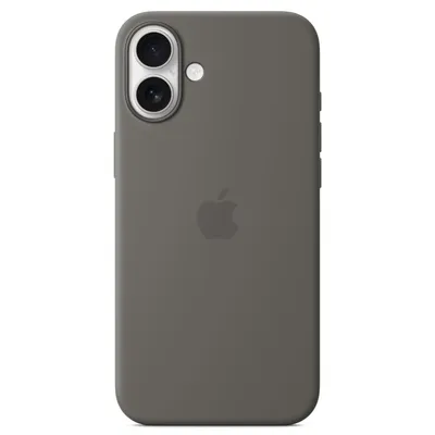Immagine prodotto di Apple Custodia MagSafe in silicone per iPhone 16 Plus  Grigio pietra