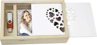 Obrázok produktu pre ZEP Love Box USB 13x18 Drevo na fotografie a nálepky CZ1257