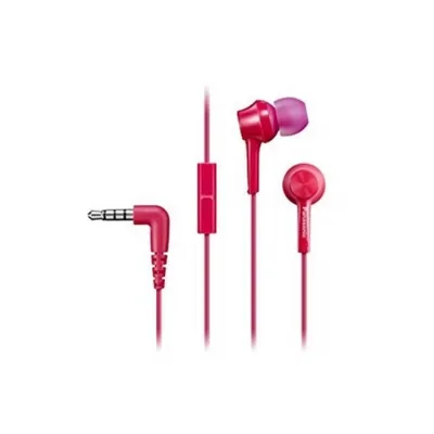 Zdjęcie produktu dla Panasonic RPTCM105EP, Przewodowa, 10 - 24000 Hz, Połączenia/muzyka, 13 g, Zestaw słuchawkowy, Różowy