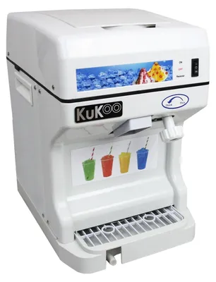 Imagen del producto de Máquina para hacer hielo picado - 250 W - Capacidad de 120 kg - Acero