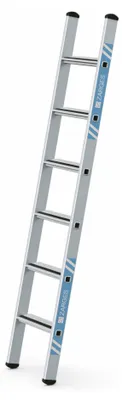 Produktbild von Zarges gebördelte Stufenanlegeleiter eloxiert Saferstep L 6 Stufen