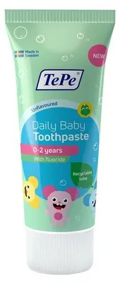 Produktbild von TePe Tandpasta daily baby (50 ml)