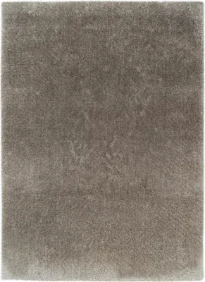 Produktbild von GLAMOUR Teppich 120x170cm Silber, ca. 25mm Florhöhe, besonders weich, Fußbodenheizung geeignet