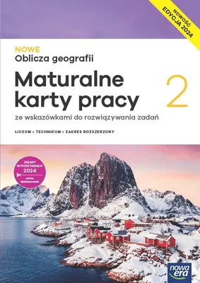 Image de WSiP NOWE Oblicza geografii 2. Zakres rozszerzony. Maturalne karty pracy. Nowa edycja, Edukacyjny, Polski, Broszurowa okładka, 200 stron(y)