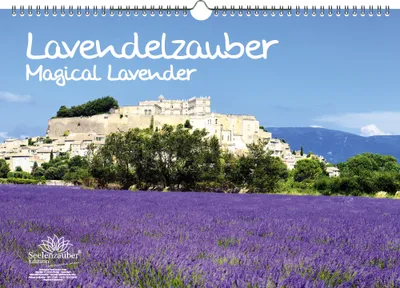 Produktbild von Lavendelzauber DIN A3 Kalender - Immerwährender Kalender Lavendel - Seelenzauber