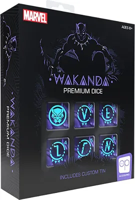 Image de Marvel Black Panther Premium Dice Set