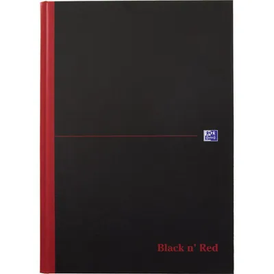 Produktbild von Oxford 400047606, Einfarbig, Schwarz, A4, Matt, 90 g/m², Universal