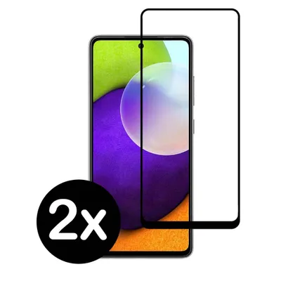 Immagine prodotto di Smartphonica Samsung Galaxy A52 full cover protezione schermo in vetro temperato con angoli arrotondati - 2 pezzi