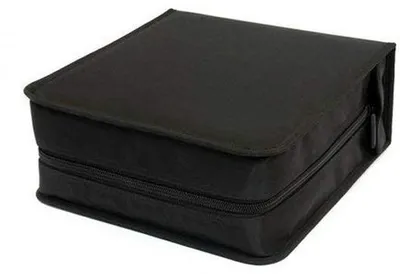 Productafbeelding van CD Wallet van Robuust Nylon voor 360 CDs/DVDs
