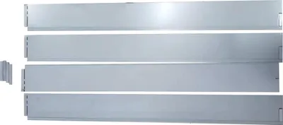 Produktbild von TrendLine Rasenkante Metall 1,19 m x 13 cm verzinkt - 4 Stück