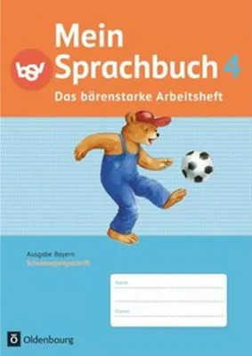Immagine prodotto di Mein Sprachbuch 4. Jahrgangsstufe. Arbeitsheft in Schulausgangsschrift. Ausgabe Bayern