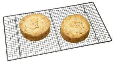 Kühlregal für Kuchen, Antihaft, 46x26 cm, Kohlenstoffstahl