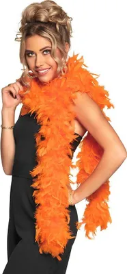 Obrázek produktu pro Boland 52606, Boa, Dospělý, Jakékoliv pohlaví, Bavlna, Feather, Oranžová, 112 g