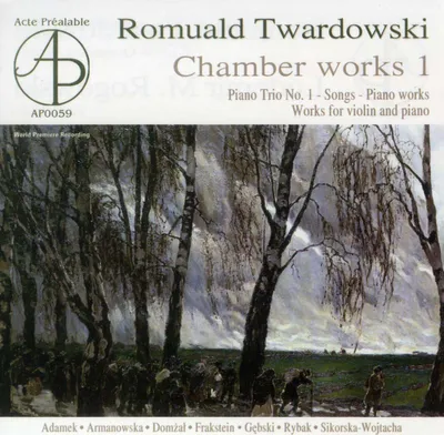 Obrázek produktu pro Romuald Twardowski: Kammermusik Vol.1