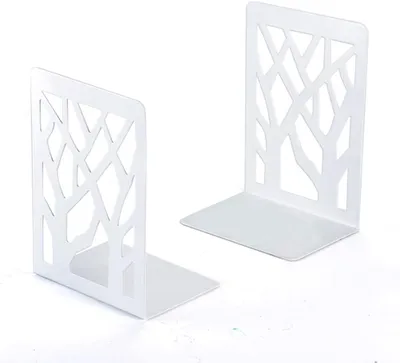 Produktbild von Buchstütze, Buchstützen, Book holder CD Kinder Metall, Bücher Halter für Regal, Ordnerhalter DVD Unsichtbares Bücherregal, Bookends Buchstopper, Buchhalterung Buch Halter Buchbeschwerer 1 Paar
