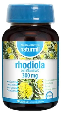 Immagine prodotto di Naturmil Rhodiola 300 Mg 60 Compresse
