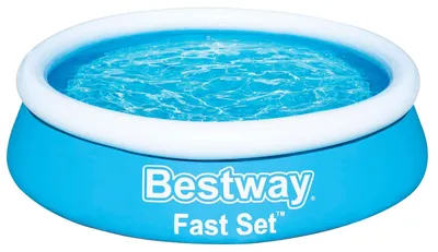 Obrázek produktu pro Samonosný kulatý bazén s prstencem Fast Set Bestway 57392