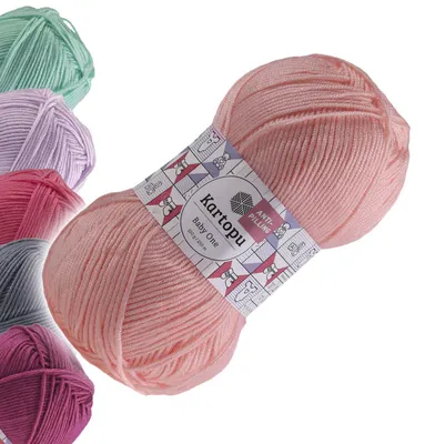 100g Strickgarn Kartopu BABY ONE Antipilling pfirsich