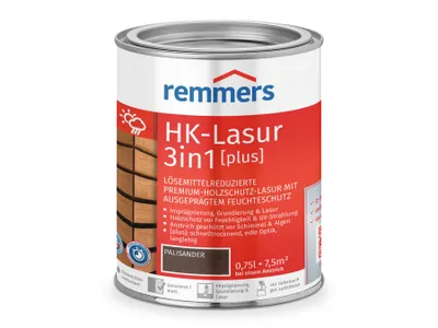 Produktbild von Remmers Aqua HK-Lasur 3in1 palisander (RC-720) 0,75 l, Holzlasur