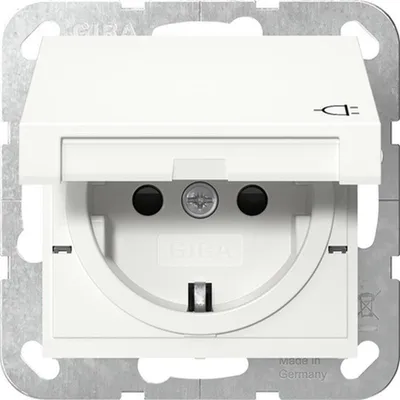 Zdjęcie produktu dla GIRA 441427, Schuko, Biały, 250 V, 16 A, 250 V, 2,9 cm