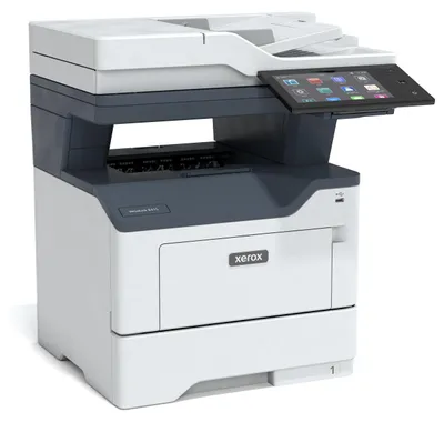 Produktbild von Xerox VersaLink B415 A4 47 S./Min. 2-seitig Kopieren/Drucken/Scannen/Faxen PS3 PCL5e/6 2 Behälter Gesamt 650 Blatt, Laser, Monodruck, 1200 x 1200 DPI, A4, Direktdruck, Grau, Weiß