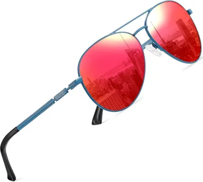 Produktbild von DUCO Polarisierte Sonnenbrille UV400 Herren Fliegerbrille 3025K