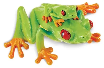 Produktbild von Safari Ltd Red-eyed Tree Frog Green One Size