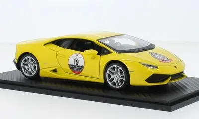 Produktbild von Bburago BBU18-21092ZY - 1/24 - Lamborghini Huracan Performante, gelb, 2019, Zoute Grand Prix - Neu