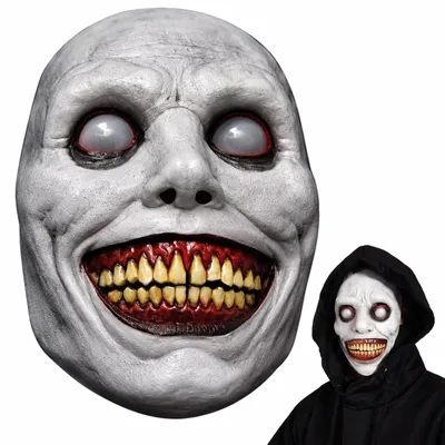 Halloween-Maske lachender Dämon, Horrormaske für Cosplay